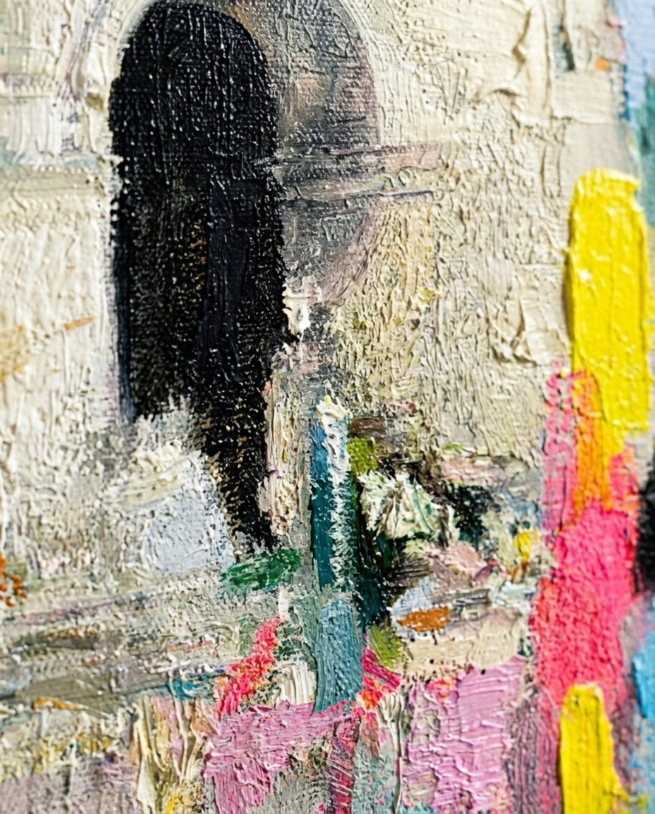 Pintura Original "El Silencio de la Forma"