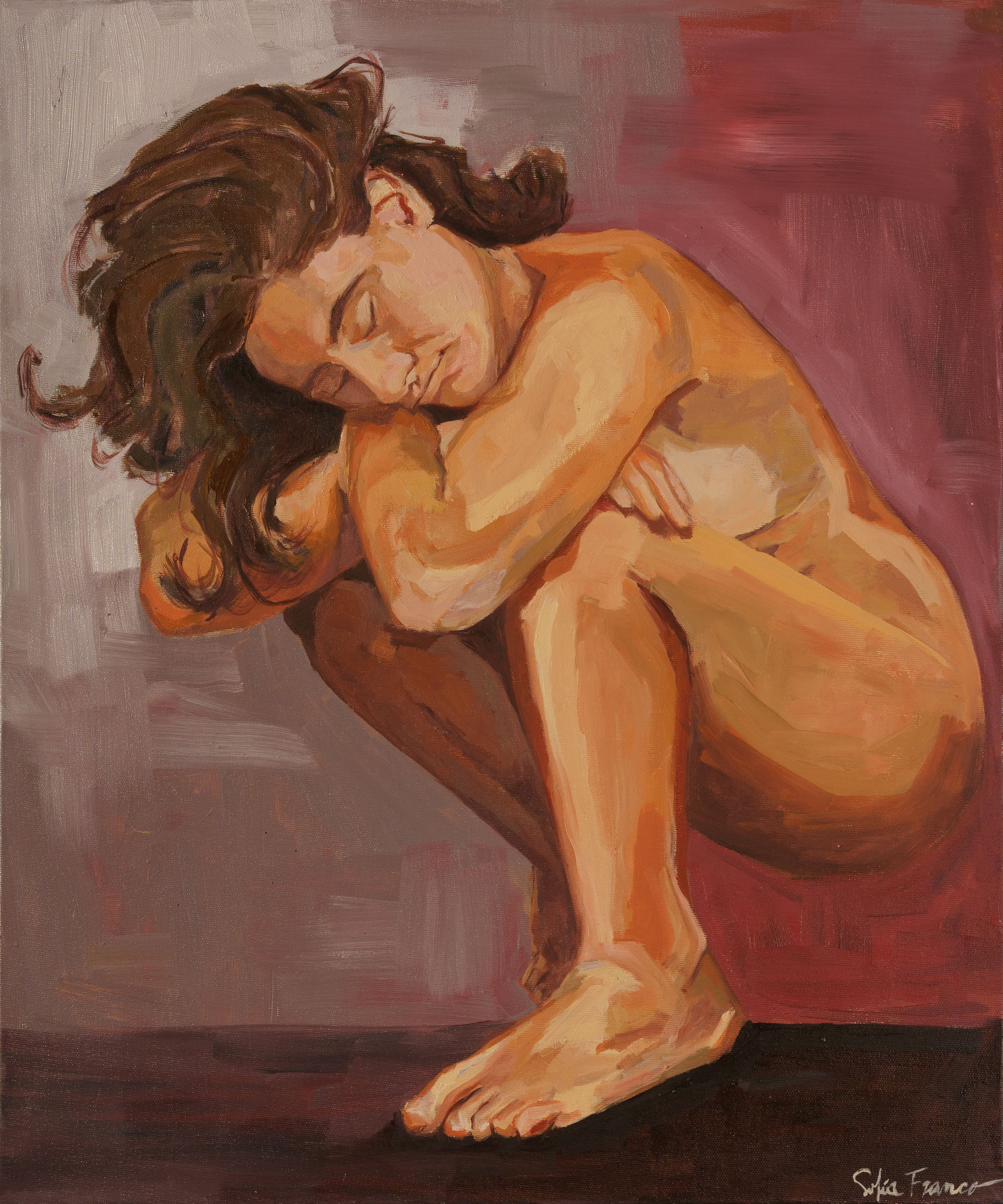 Pintura Original "Sostenerme"